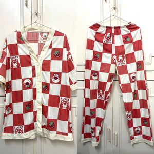 Cute Cartoon Pajama Set