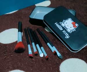 Hello Kitty Black Tin Box