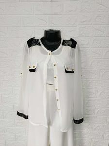 Imported White Buttoned Shirt