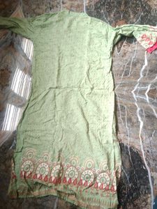 Elegant Green Kurta(XXL)