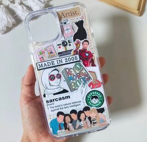 phone cover with journal art