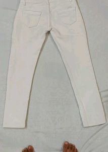 White Slim Jeans