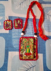 Terracotta Maa Durga Jwellery Set