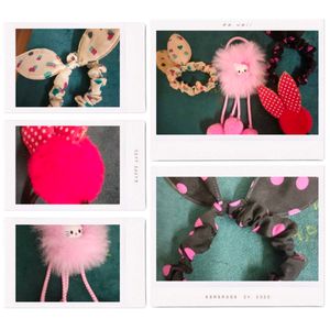 Bunny Ear Hair Tie Set –4
