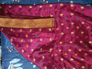 Elegant Embroidered Saree