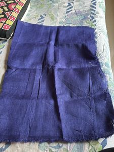 Navy Blue Purple Blouse Piece