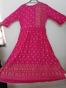 Rayon A Line Kurti