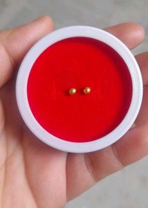 Beautiful New Small Plane Dimond Cut Studs