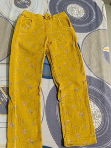 Baby Girl Yellow Jeans