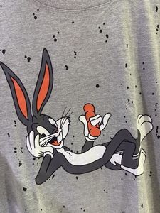 Grey Cartoon Tshirt