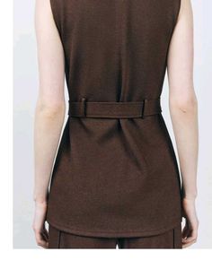 New Tag Zara Coat With Belt