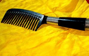 Two Combs With Silver Coating