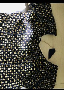 gold n black Lehenga