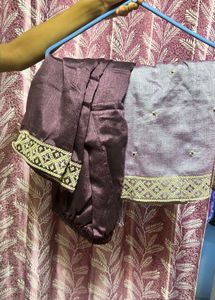 Elegant Purple Embroidered Kurti