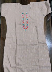 unused Elegant Embroidered Kurta