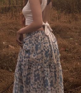 printed skirt