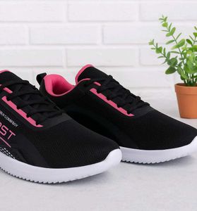 Stylish Black Sneakers