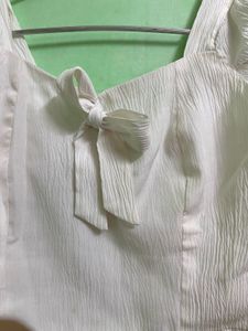 White Crop Top