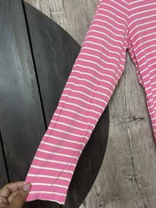 Striped Long Sleeve Top