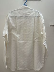 Pure cotton off-white shirt
