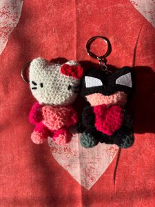 !!RESTOCK!! Crochet Hello Kitty And Batman