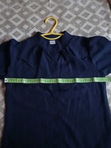 Korean Navy Blue Top