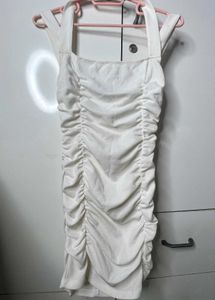 White Bodycon Mini Dress