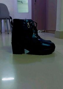 Black Leather Boots