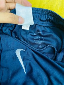 Nike Solid Blue Shorts Unisex