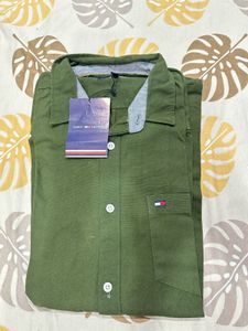 Tommy Hilfiger Olive Shirt