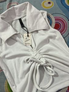 Old Money Collard Top
