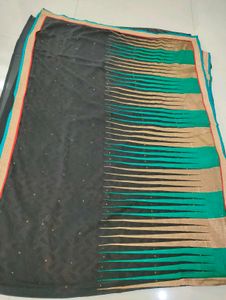 Elegant Work Saree🖤