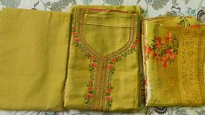 Embroidered Salwar Suit 3 Piece