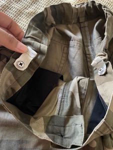 Military print shorts