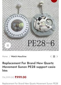 Police Slim Two Hand Watch