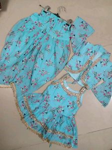 Cute Baby Dress 👗 4 To 6Years 2 Color Available