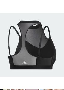 Adidas ALL ME 3-STRIPES MESH BRA