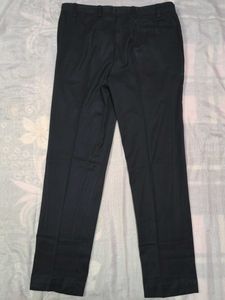 Dark Blue Straight Leg Pants