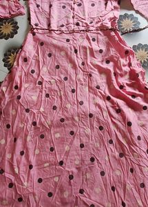 BABY PINK ETHNIC GOWN