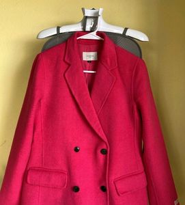 Hot Pink Overcoat/Blazer