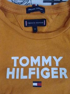 Tommy Hilfiger Orange Tee