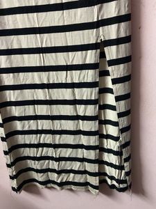 Striped Maxi Skirt