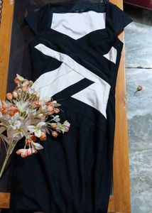 Black &amp; White Dress