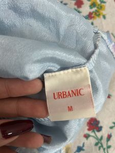 Sheer Sleeve Crop Top