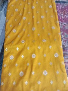 Yellow Dress Material