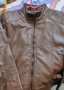 Winter Leather Jacket(brrown)