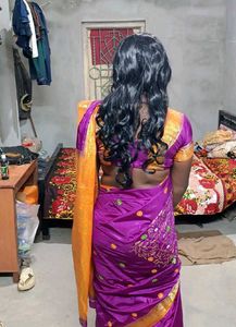 Elegant Purple Saree