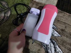 Wax Heater With Empty Rool On Used Totally Working