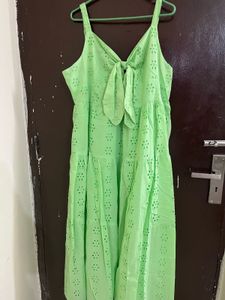 Cut Out Shiffli Zudio dress