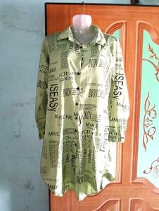 Oversized Women Stylish Long Shirt